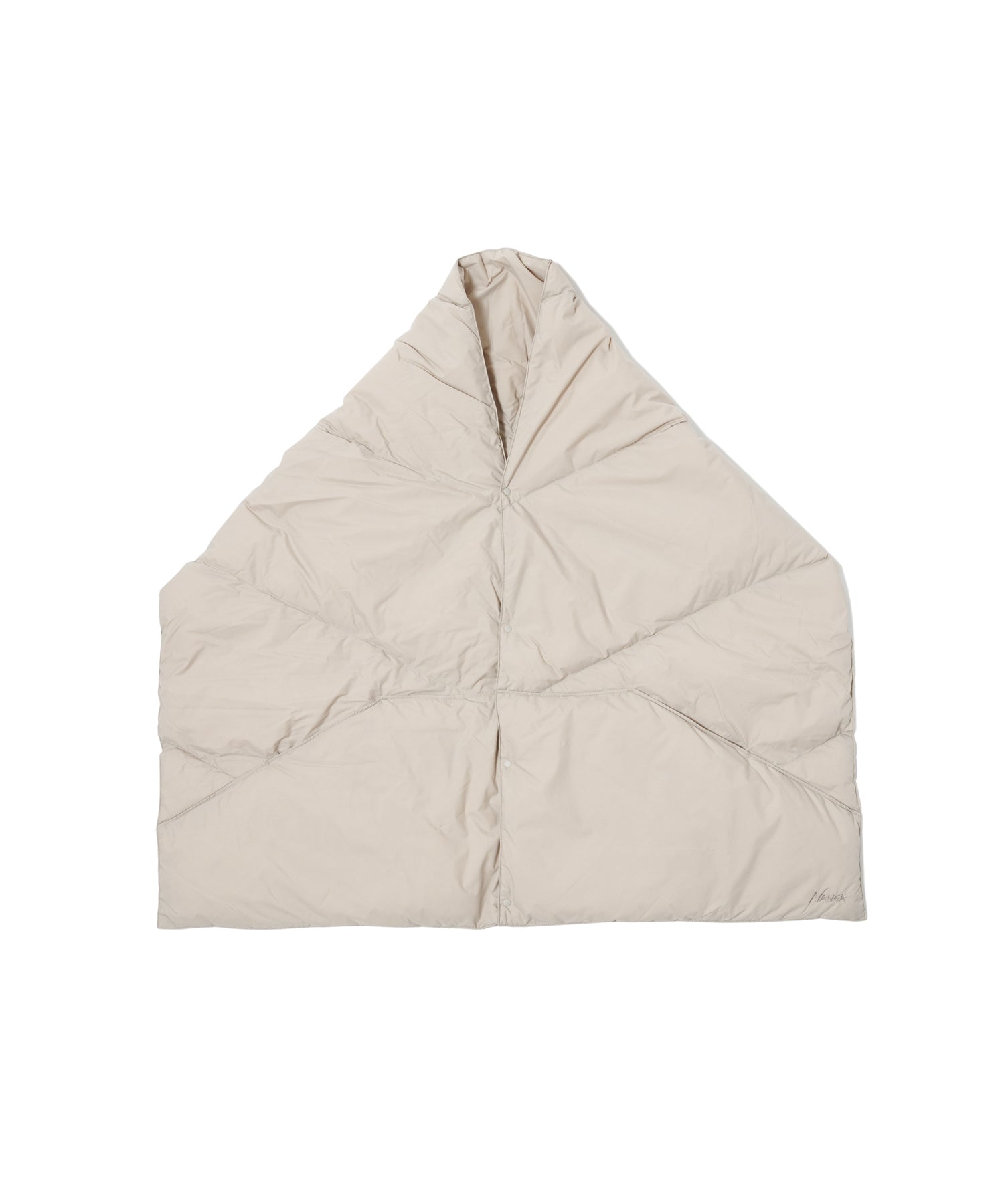 売り切りセール　ナンガ　ポンチョ　モカ NANGA / DOWN PONCHO MUFFLER (Mocha)