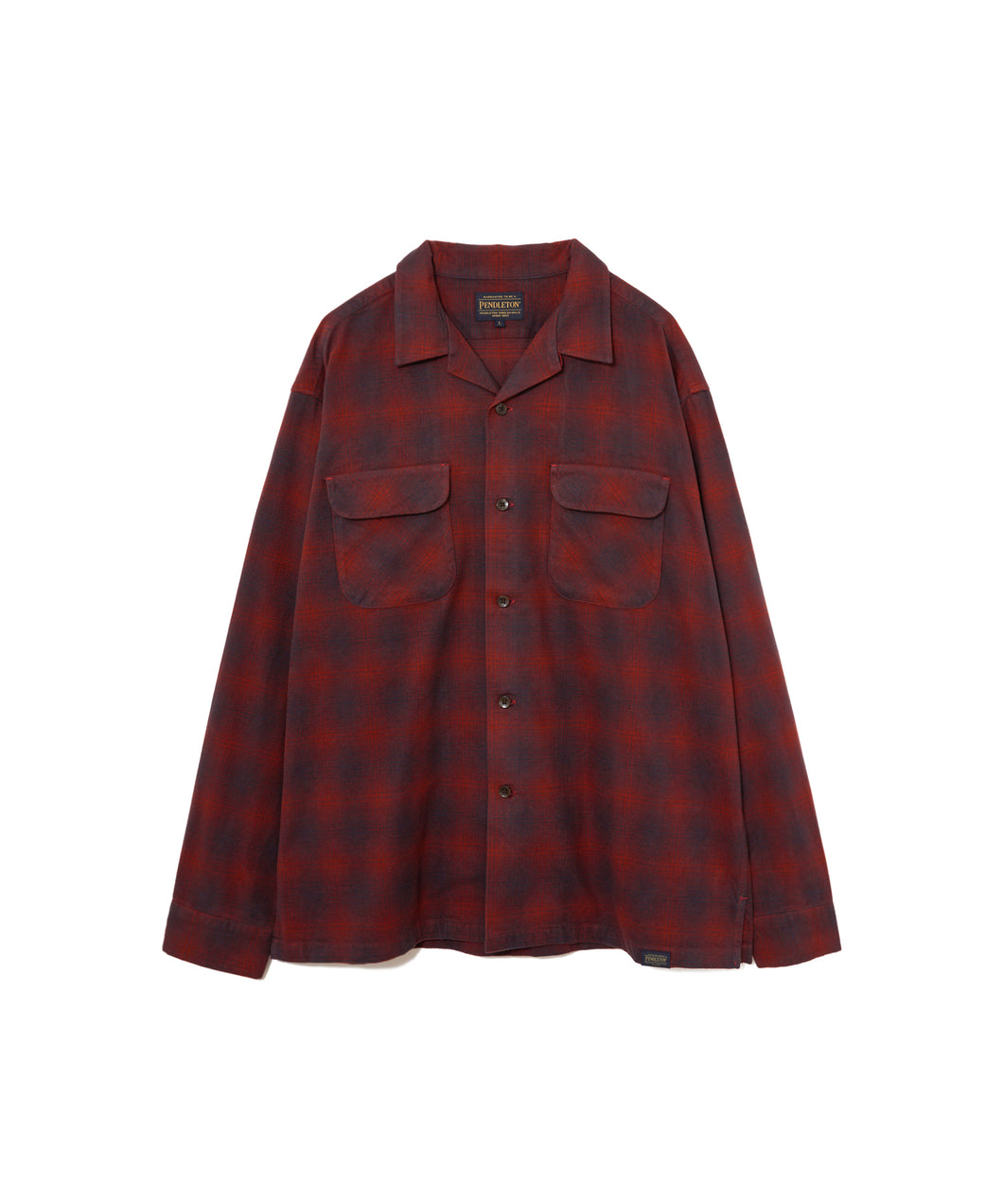 【MEN , WOMEN】PENDLETON オープンカラーシャツ