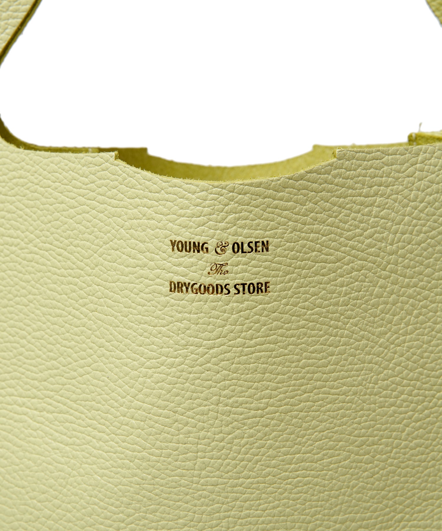 WOMEN】YOUNG & OLSEN TDS EMBOSSED LEATHER MARKET BAG – AMERICAN