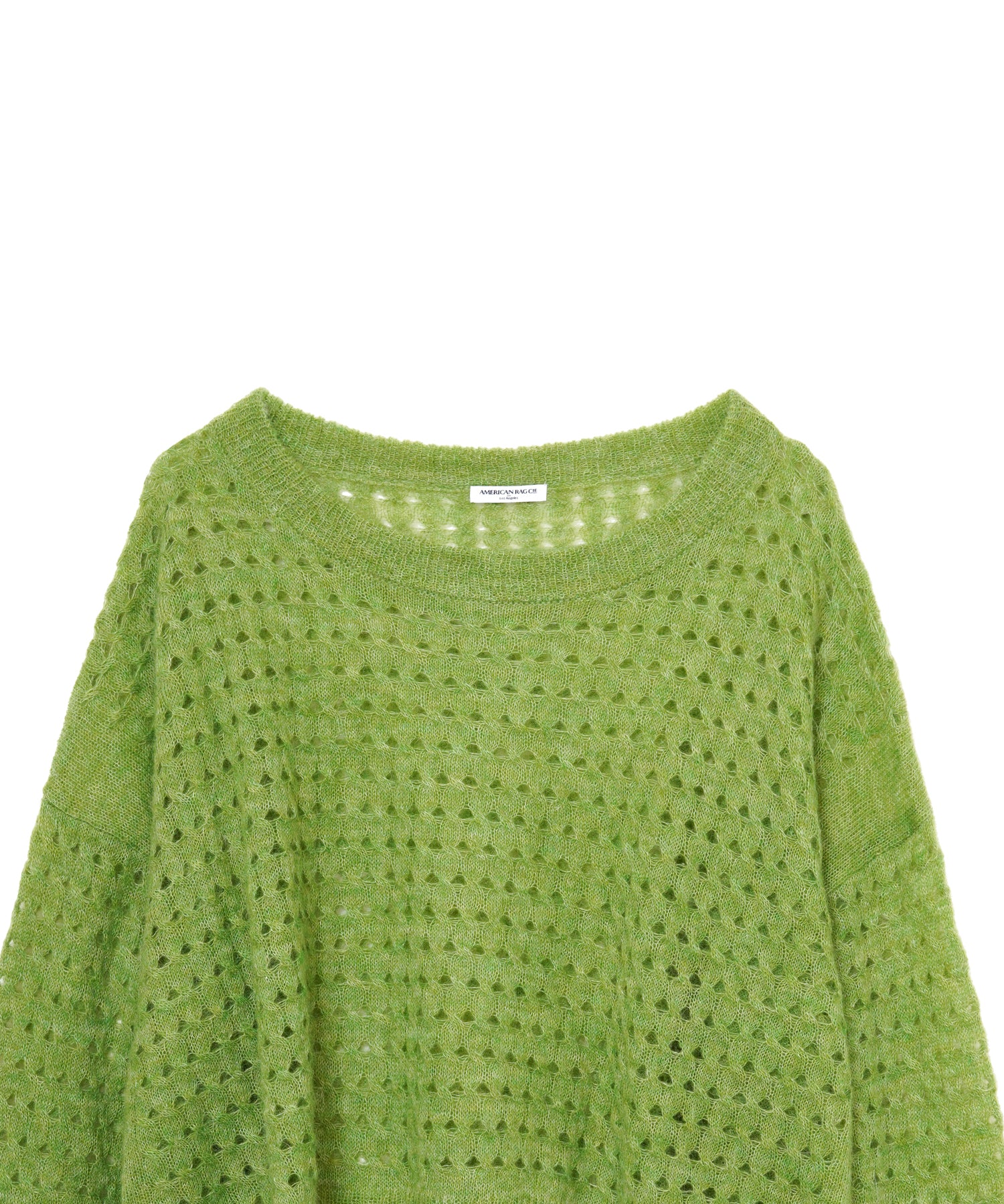 WOMEN】メッシュルーズニット – AMERICAN RAG CIE
