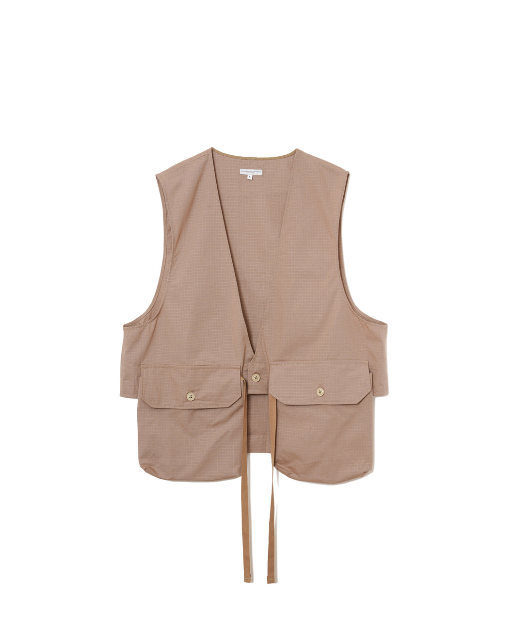 MEN】ENGINEERED GARMENTS FOWL VEST - COTTON RIPSTOP – AMERICAN RAG CIE