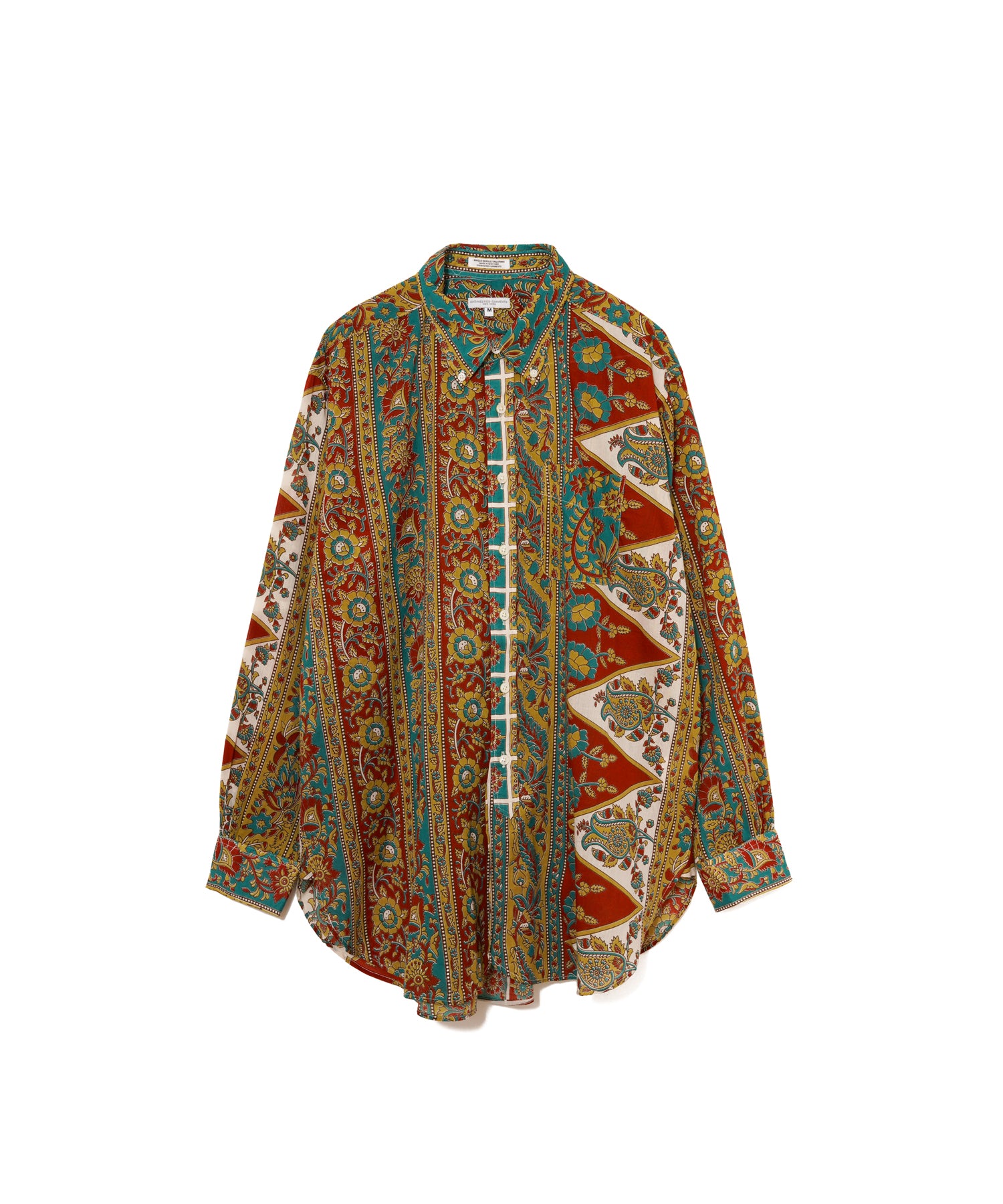 Engineered Garments 19th B.D. shirt 花柄 Engineered Garments 19 Century BD Shirt Multi Patchwork