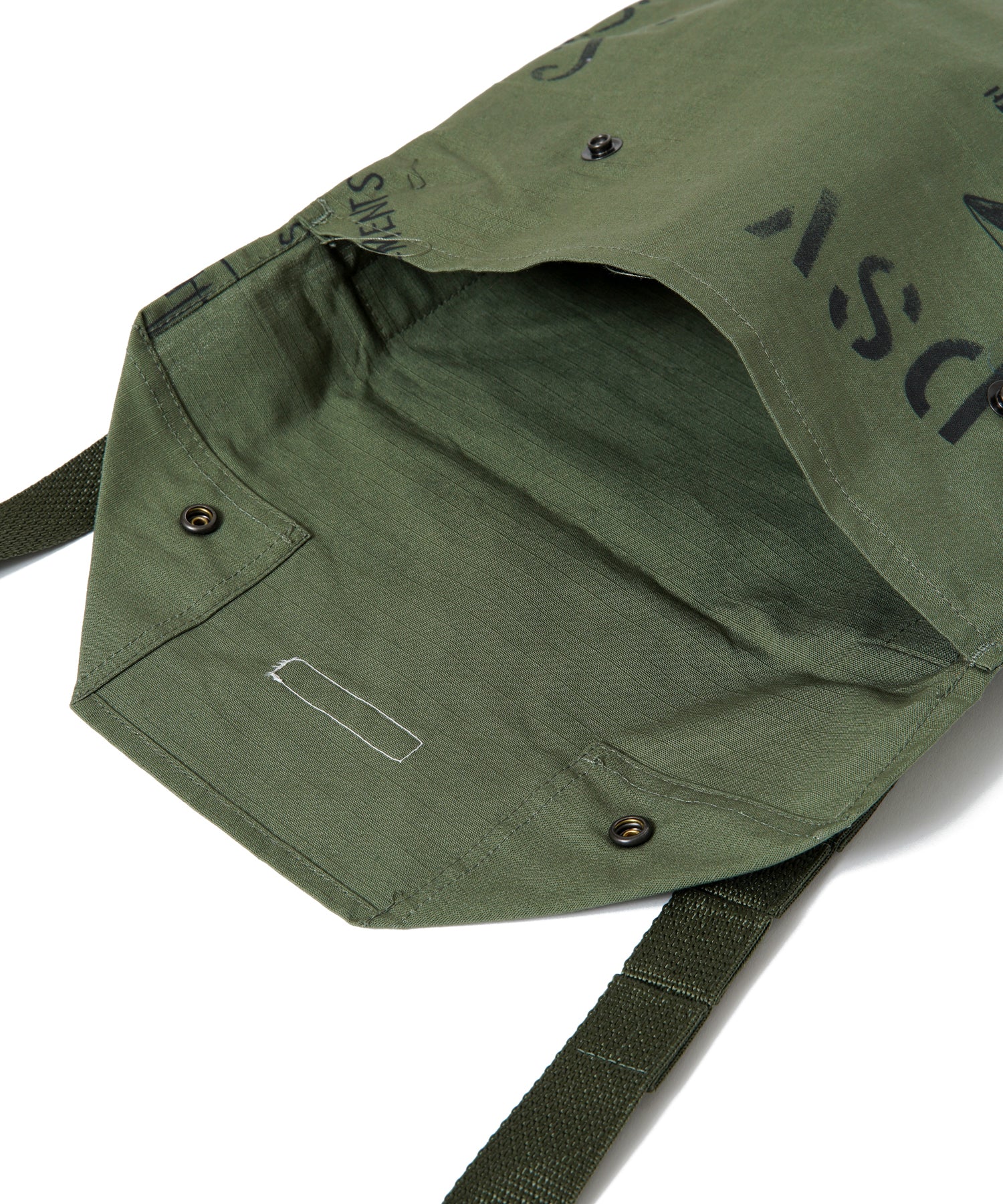 エンジニアードガーメンツリップストップバッグカーキ色アメリカ製 ENGINEERED GARMENTS (エンジニアードガーメンツ) Shoulder