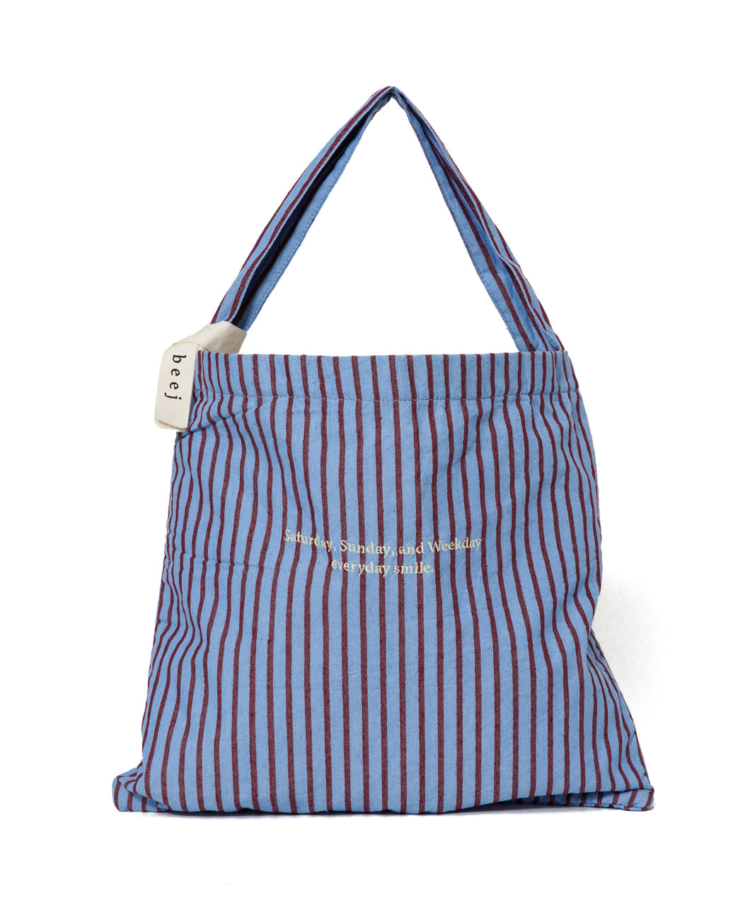 【WOMEN】beej fabric oneshoulder strip bag