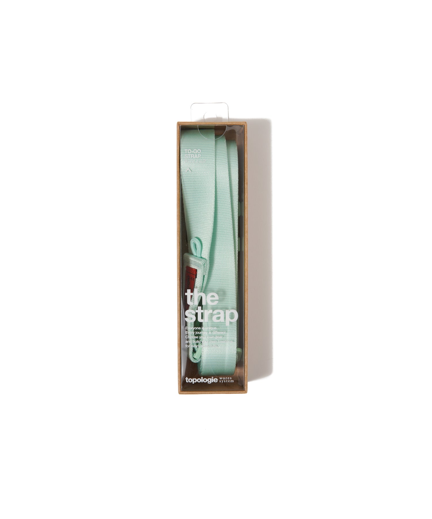 新品★トポロジーTOPOLOGIE TO-GO STRAP WIDE グレー To-go Strap Regular（To-go Strap レギュラー） / Misty Jade