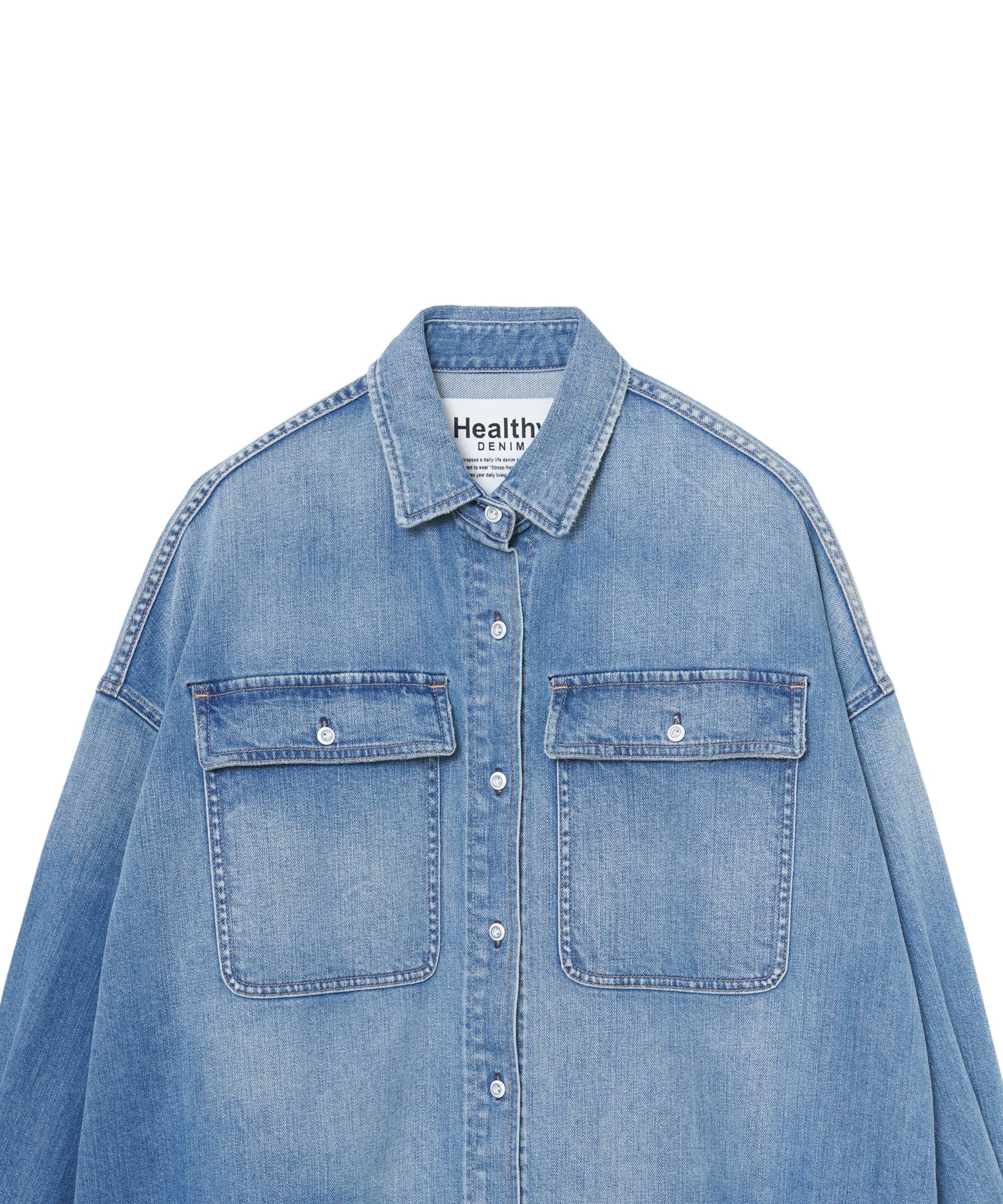 美品 Healthy DENIM Almond PEACETREE | ピースツリー