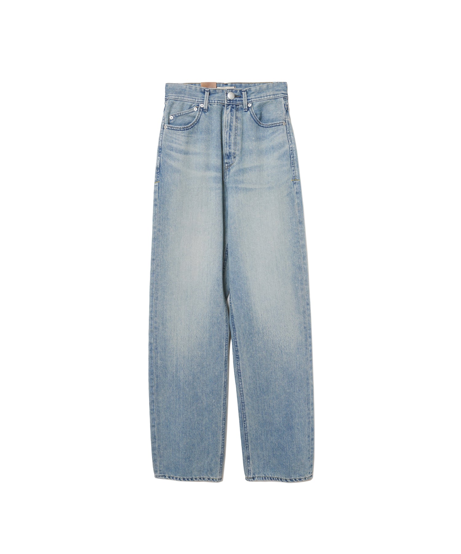 WOMEN】YANUK ボーイズストレート LEA TVS Trick Denim