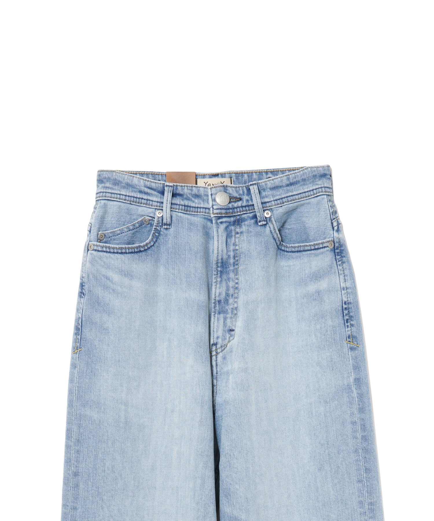 YANUK JOAN ルーズストレートデニム サイズ24 FVS