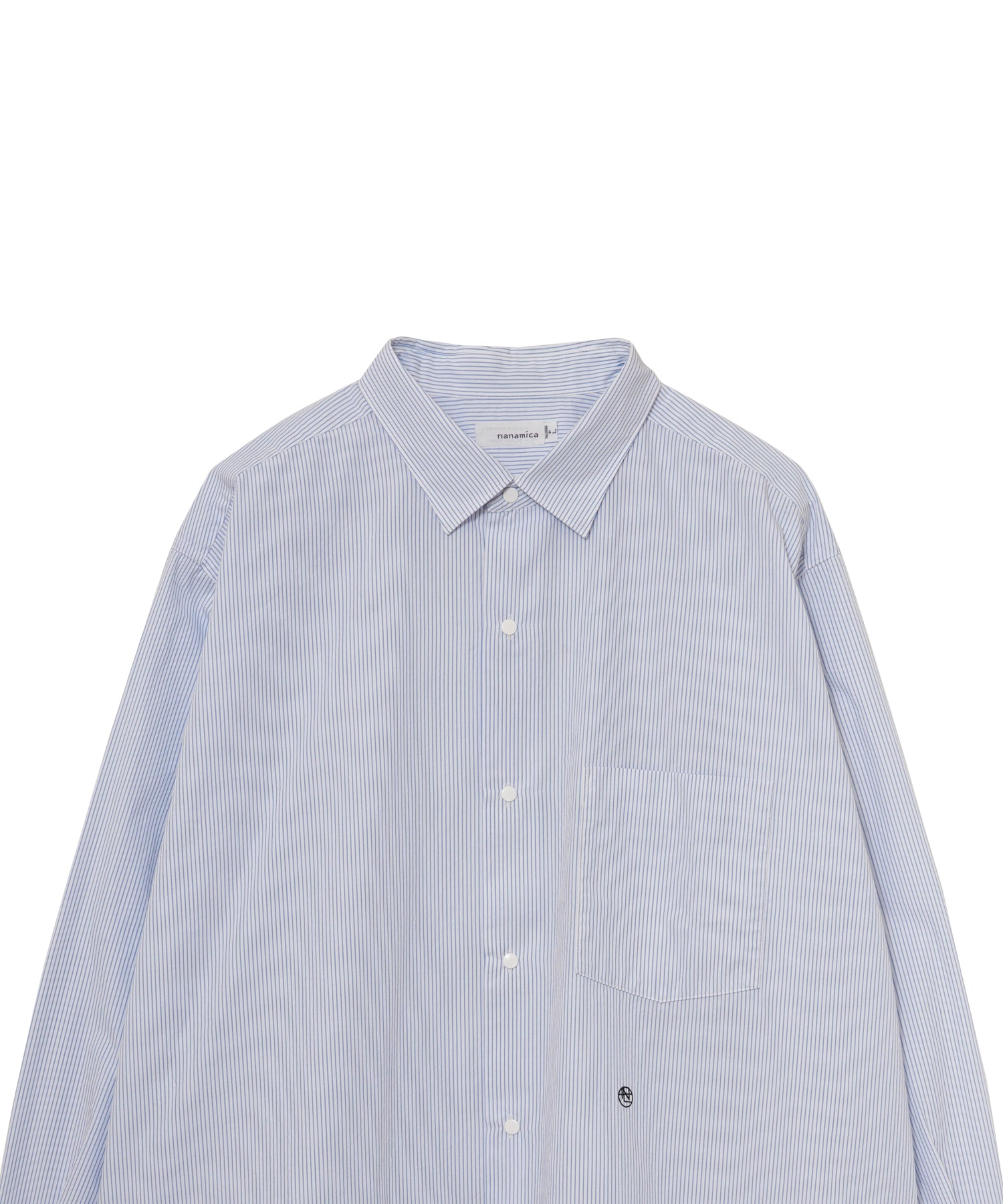 MEN】nanamica Regular Collar Stripe Wind Shirt – AMERICAN