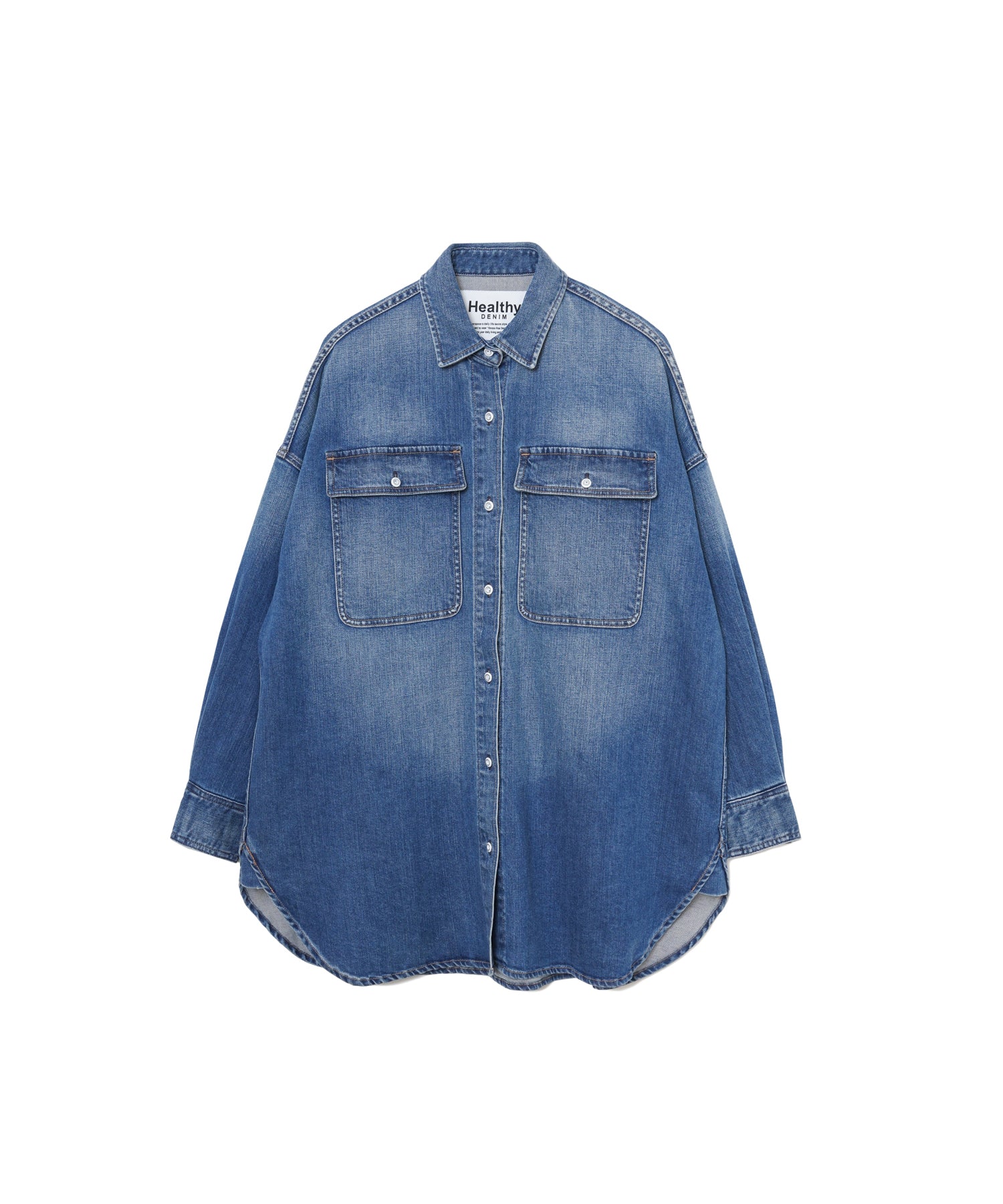 ジャケット・アウター healthy denim almond セール】【Healthy DENIM】 Almond（アーモンド）ビッグシャツ