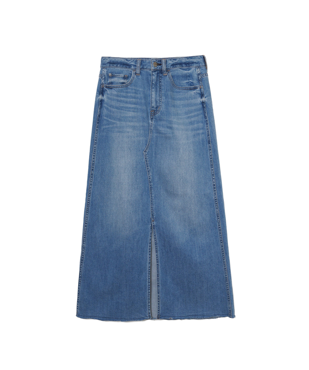 【WOMEN】Healthy denim Pear Maxi