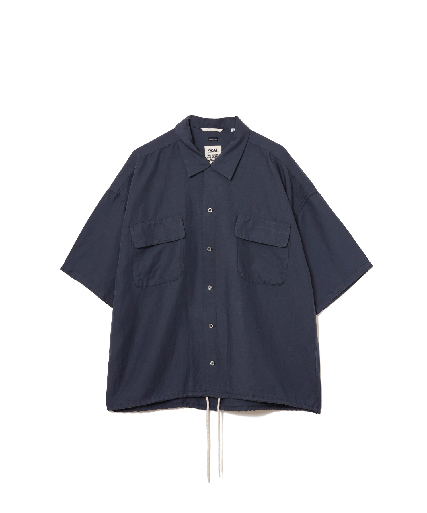 MEN】nanamica Open Collar Cupra Hemp S/S Shirt – AMERICAN RAG CIE