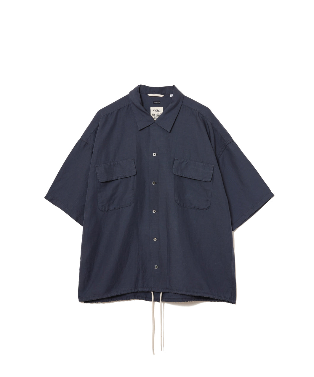 【MEN】nanamica Open Collar Cupra Hemp S/S Shirt