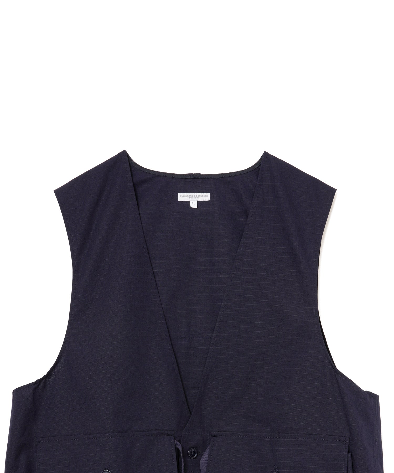 MEN】ENGINEERED GARMENTS FOWL VEST - COTTON RIPSTOP – AMERICAN RAG CIE