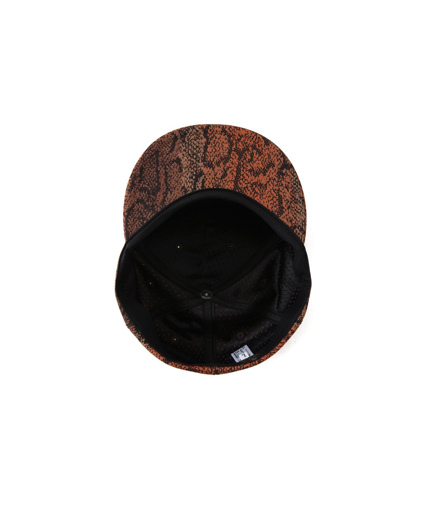 帽子 Needles Python Print Baseball Cap Needles Python Print Baseball Cap