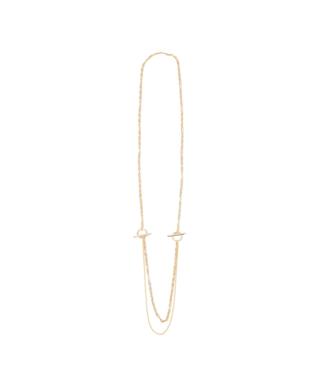 【WOMEN】ucalypt Combination Link Necklace