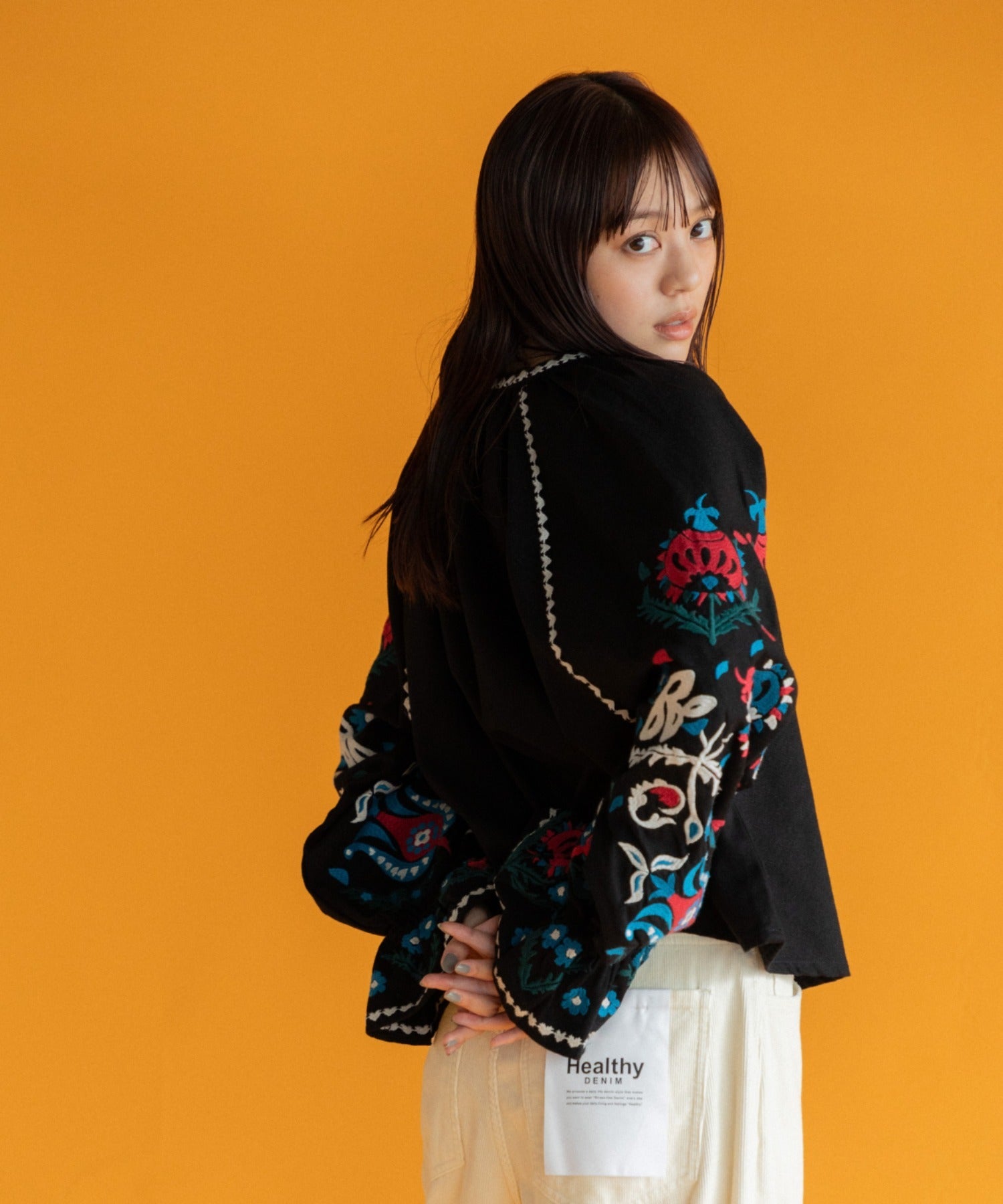 WOMEN】LEIN 花柄刺繍ブラウス – AMERICAN RAG CIE