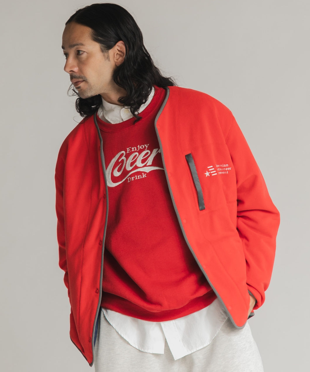 【MEN , WOMEN】FLEECE  CARDIGAN