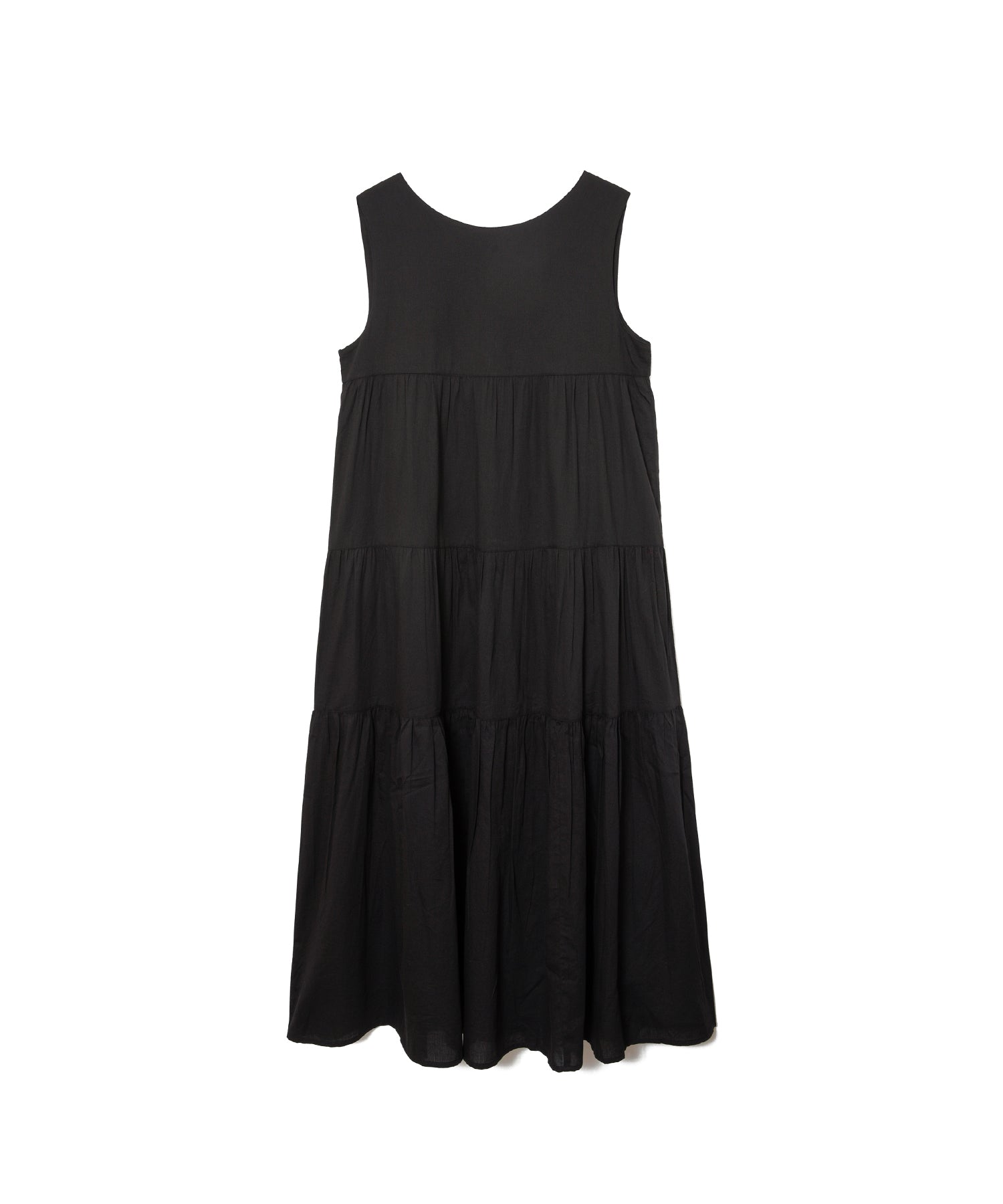 【美品】アウディーレ Audire ワンピース(Dark gray) Sawa a la mode ワンピース レディース 膝下 ジレ 無地 フリル