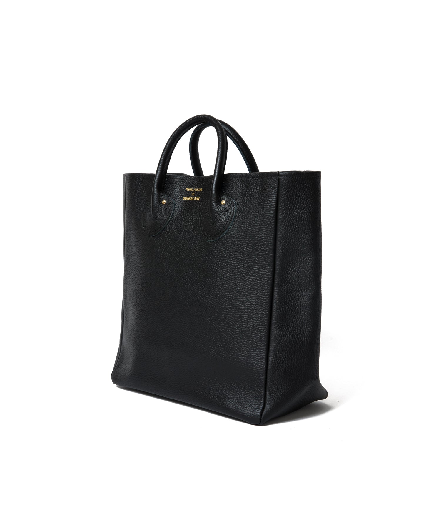 YOUNG & OLSEN TDS EMBOSSED LEATHER TOTE L - トートバッグ
