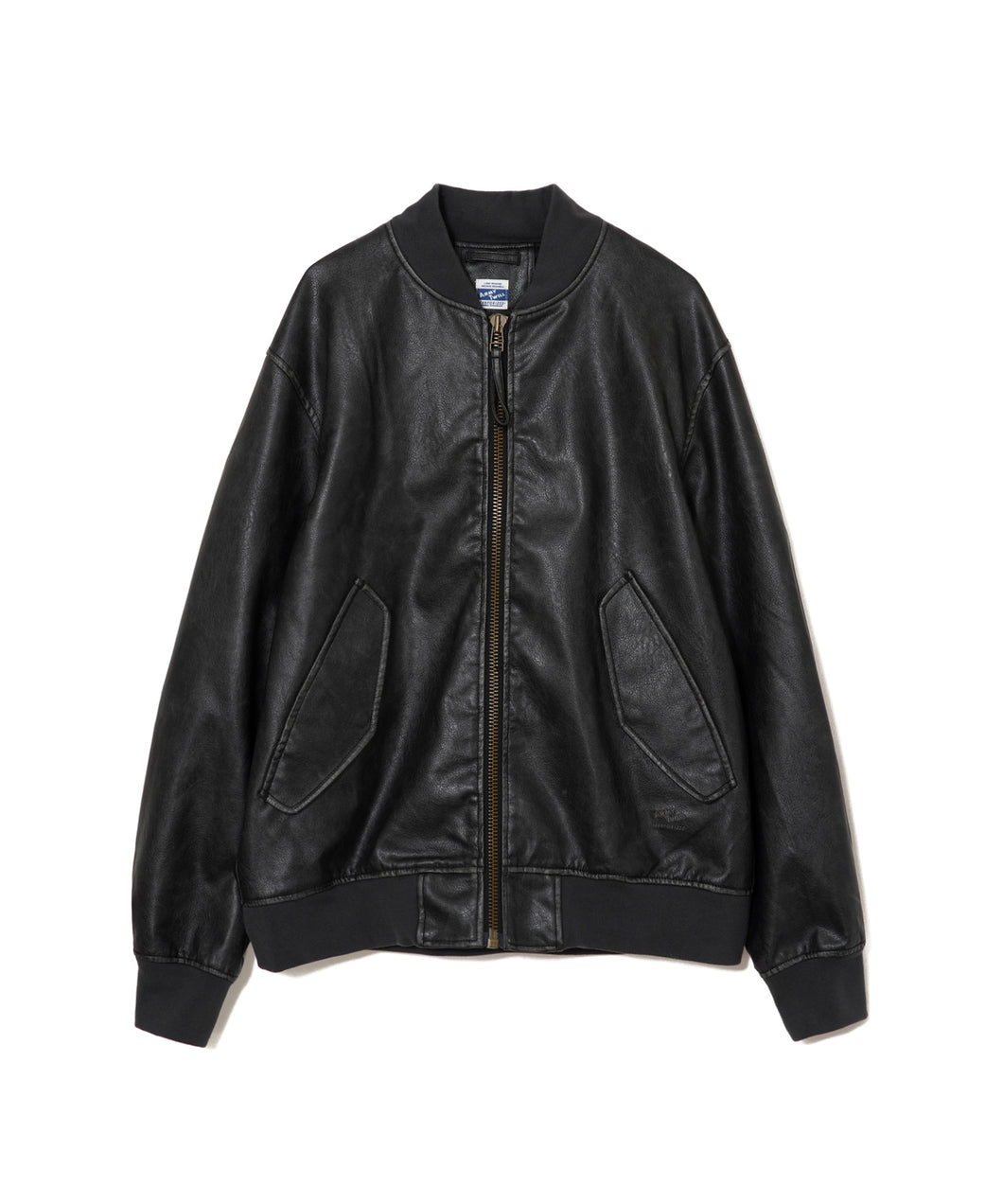 【MEN】ARMY TWILL Vegan Leather Blouson