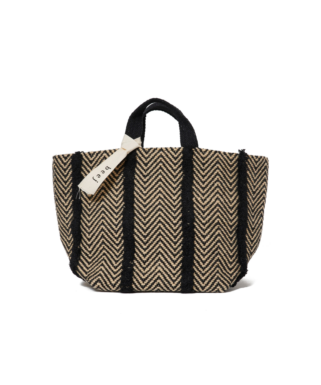 【WOMEN】beej wool woven tote bag