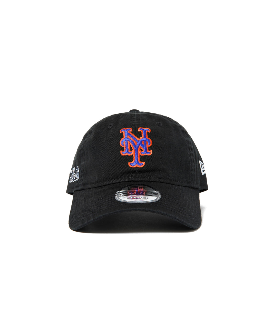 【MEN , WOMEN】NEW ERA 9TWENTY MLB Side Patch ニューヨーク・メッツ ブラック