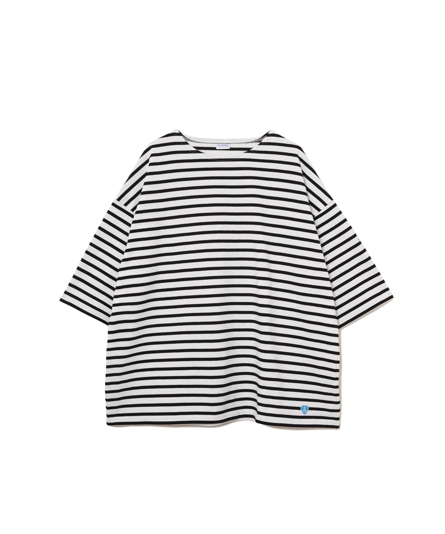 ORCIVAL　CREW NECK LONG-SLEEVE PULLOVER Men's Mercerized Jersey Wide Crew Neck Pullover｜ORCIVAL