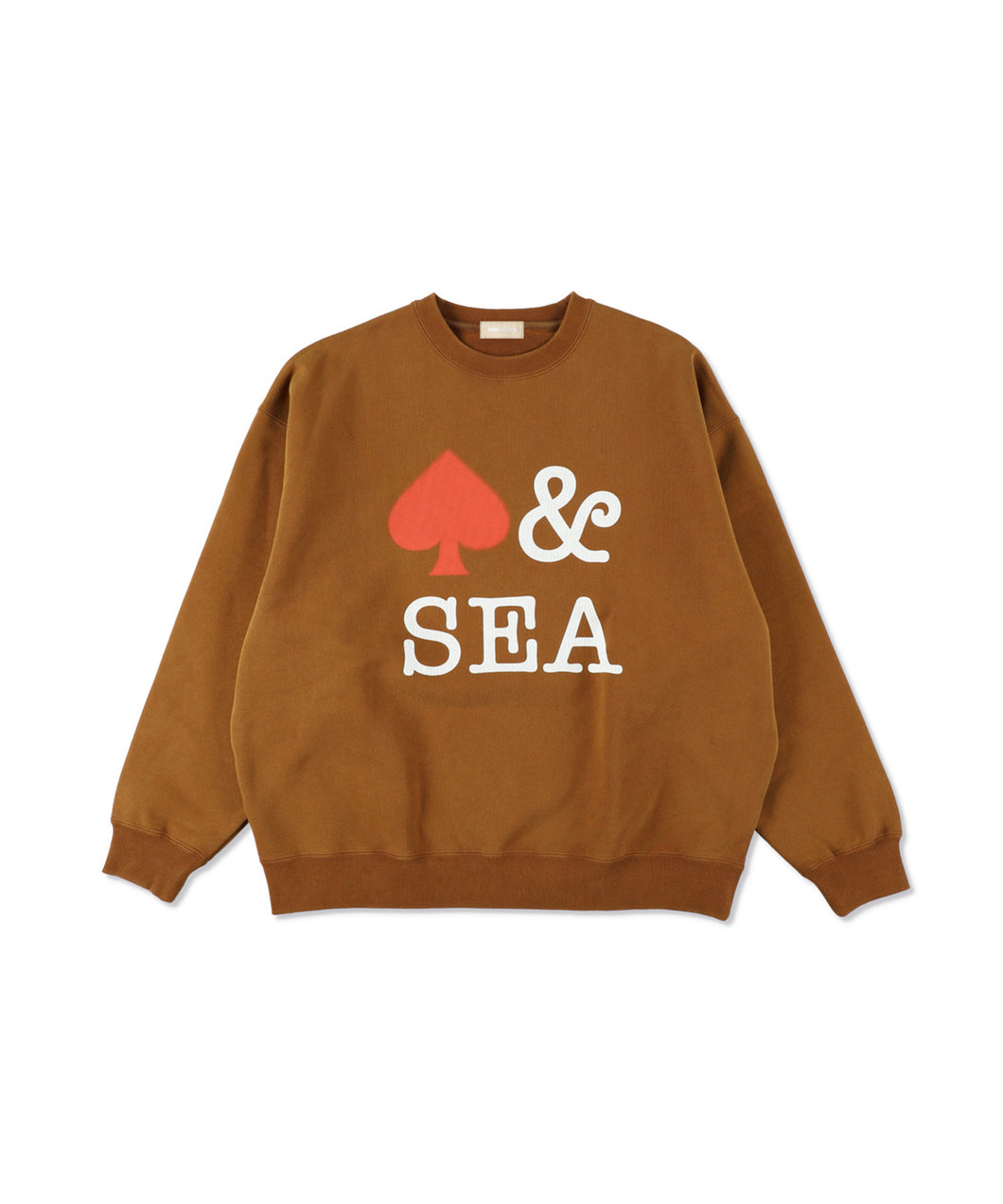 【MEN , WOMEN】WIND AND SEA CREWNECK SWEATSHIRT(SPADE)