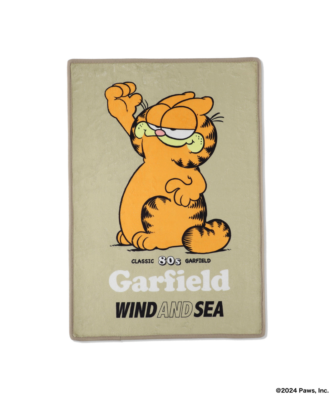 【MEN , WOMEN】WIND AND SEA × GARFIELD RUG MAT