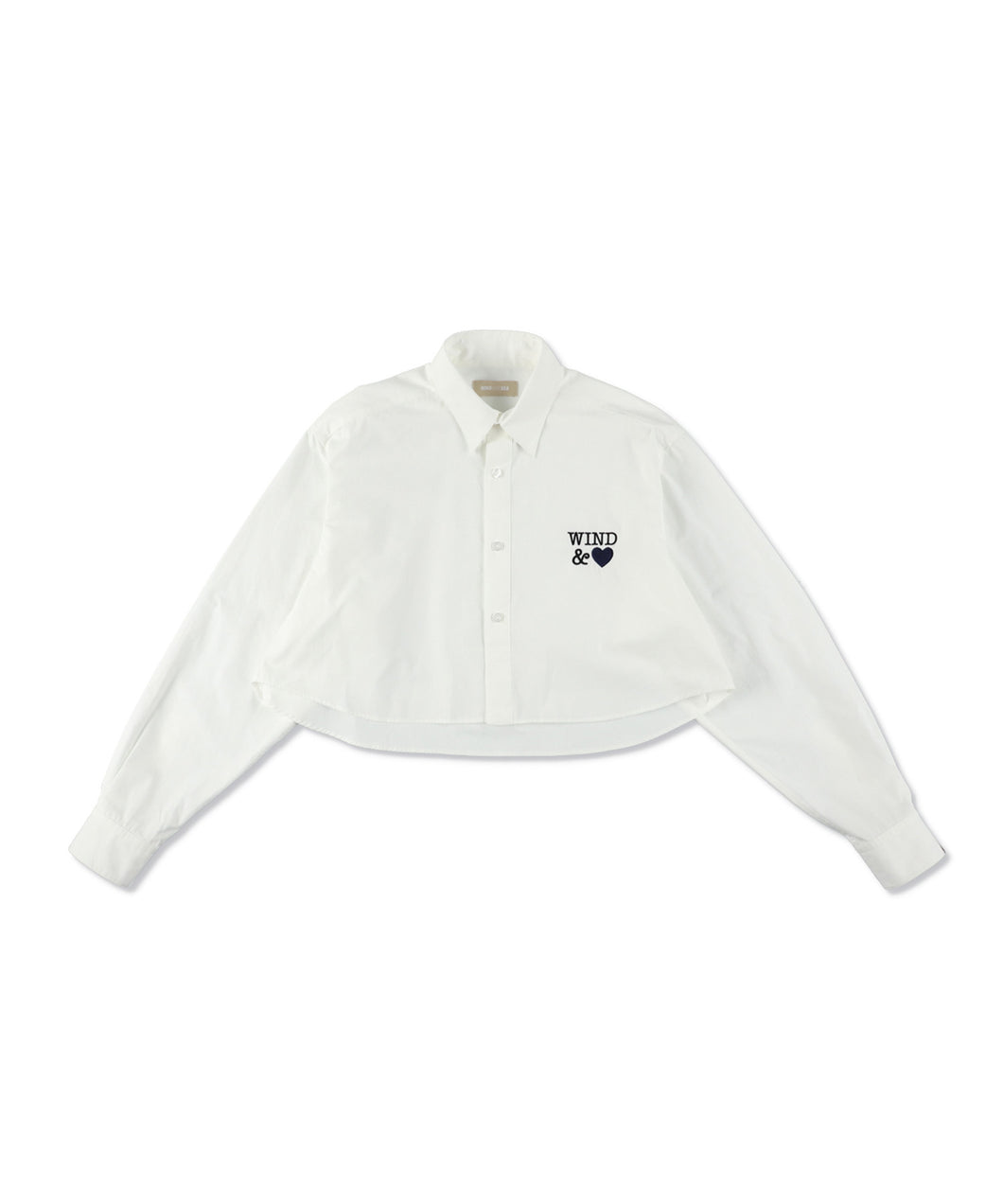 【WOMEN】WIND AND SEA CROPPED SHIRT
