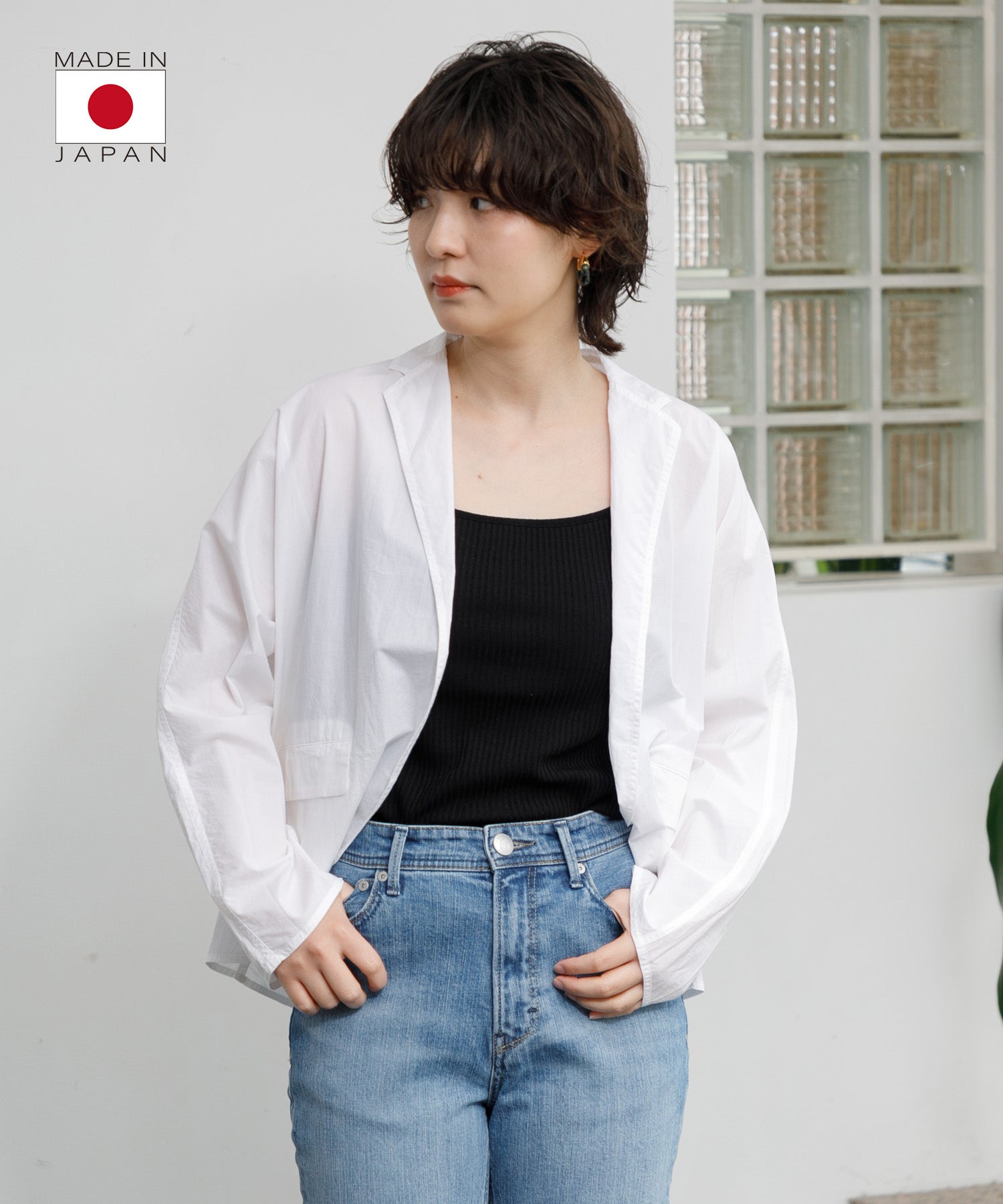 【TICCA】 シャツジャケット　ハーブファブリックシャツジャケット Demi-Luxe BEAMS（デミルクス ビームス）TICCA / ハーブ シャツ