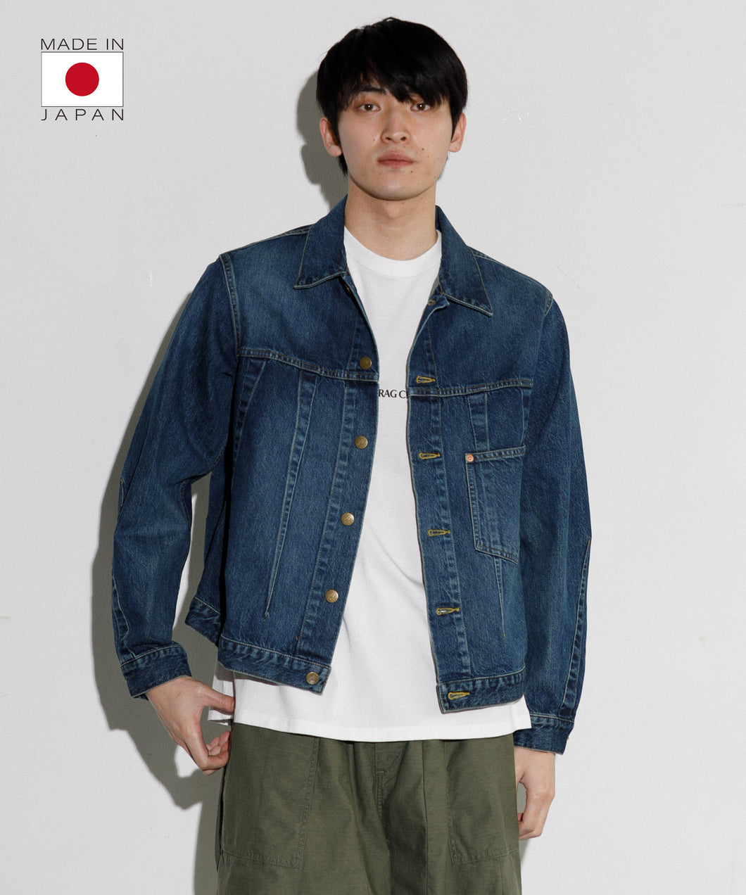 【MEN】NEEDLES Darts Jean Jacket - 12oz Denim