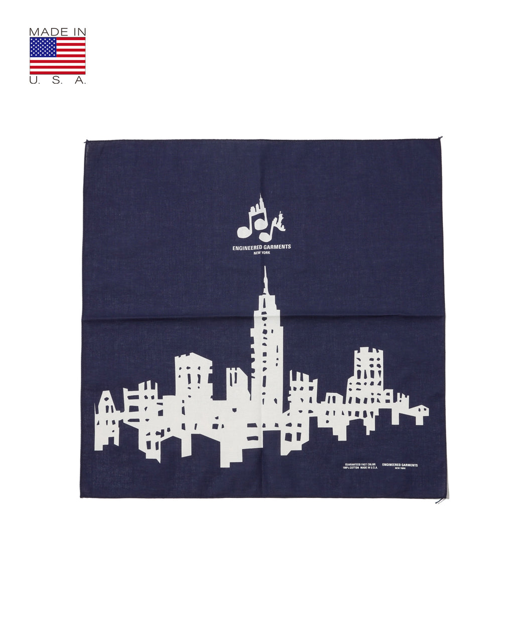 【MEN , WOMEN】ENGINEERED GARMENTS Printed Bandana-City