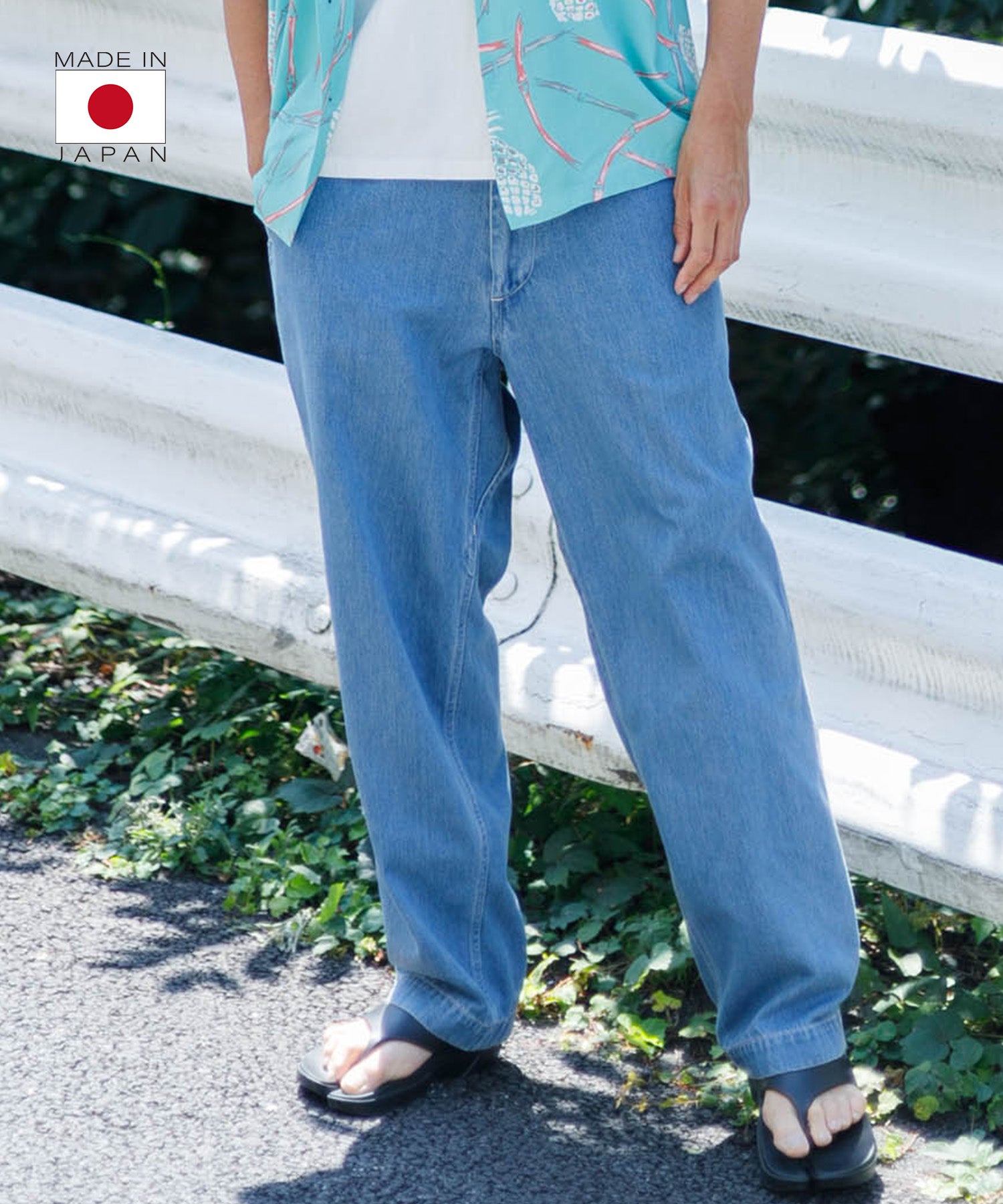 AMERICAN RAG CIEルーズフィットデニムジャケット ルーズフィット デニムジャケット - ライトデニムブルー - Men
