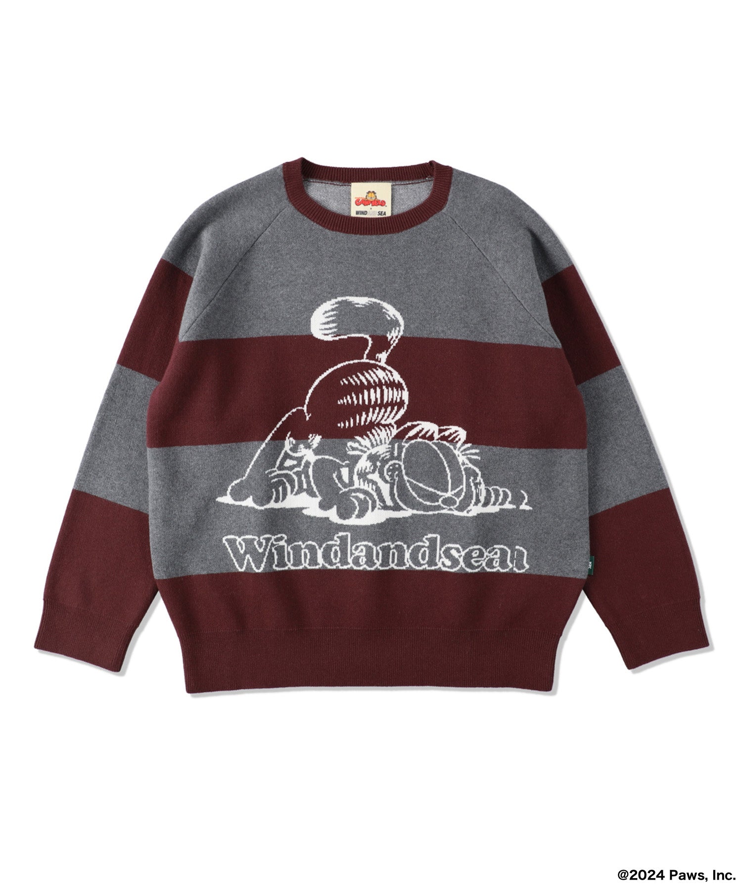 MEN , WOMEN】WIND AND SEA × GARFIELD CREW KNIT – AMERICAN RAG CIE