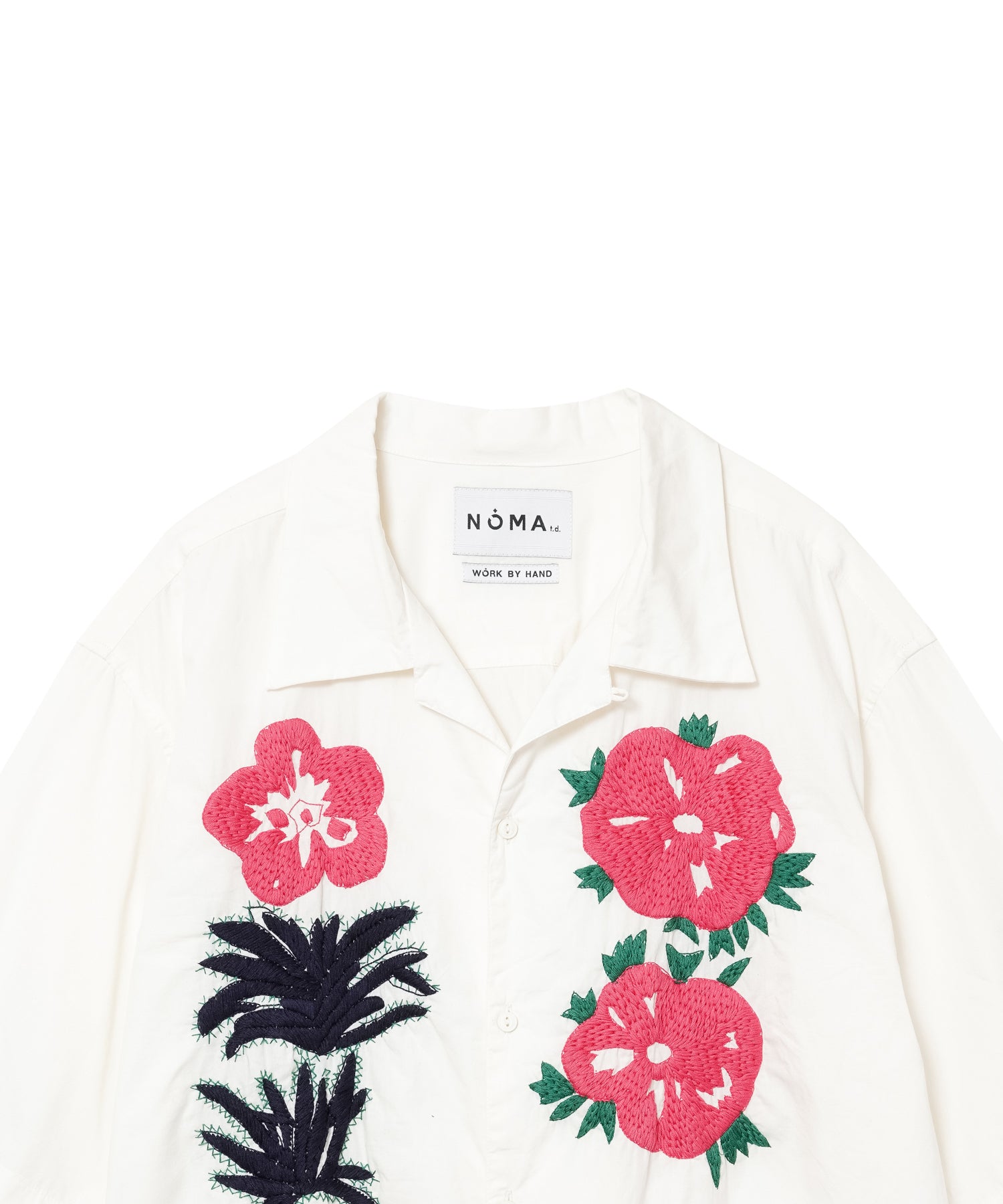 MEN , WOMEN】NOMA t.d. Flower & Cactus Hand Embroidery Shirt – AMERICAN RAG  CIE